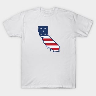 Stars and Stripes California T-Shirt